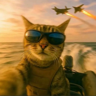 加勒比海盗猫咪头像