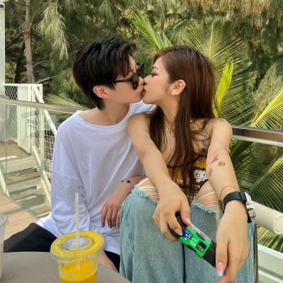 高质量ins真人情侣头像