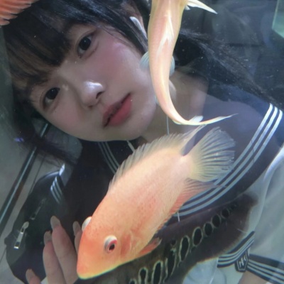 温柔系蓝色系女生头像