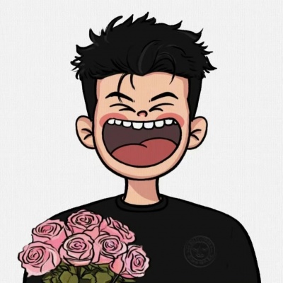 一男一女搞笑卡通情侣头像