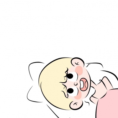 可爱简约手绘卡通情侣头像