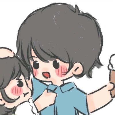 可爱超萌手绘卡通情头