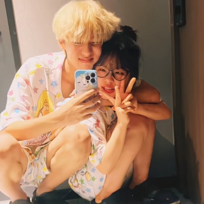 双人超甜真人情头