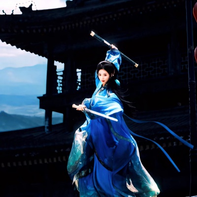 高级感拉满的古风女头