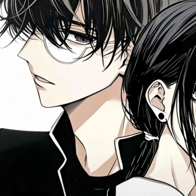 情头一人一半一左一右