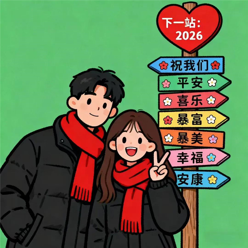 情侣头像2026最新款图片大全