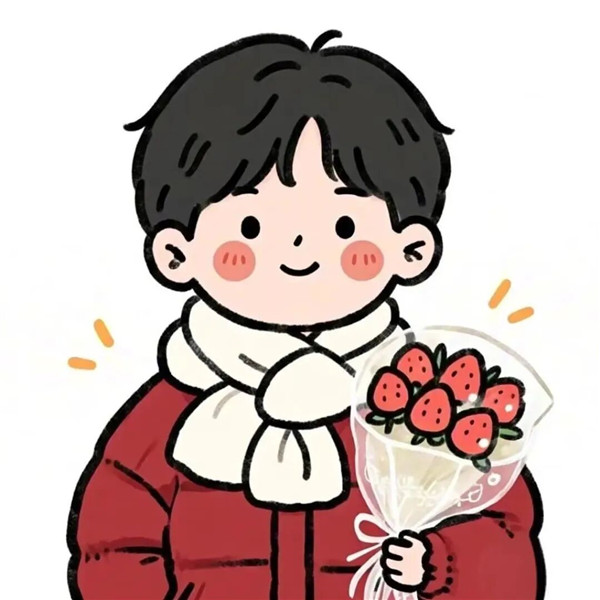 2026红色系跨年新年情侣头像