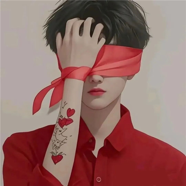 2026红色系跨年新年情侣头像