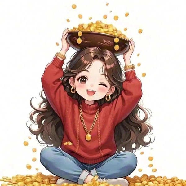 运气越来越好的微信头像2026女