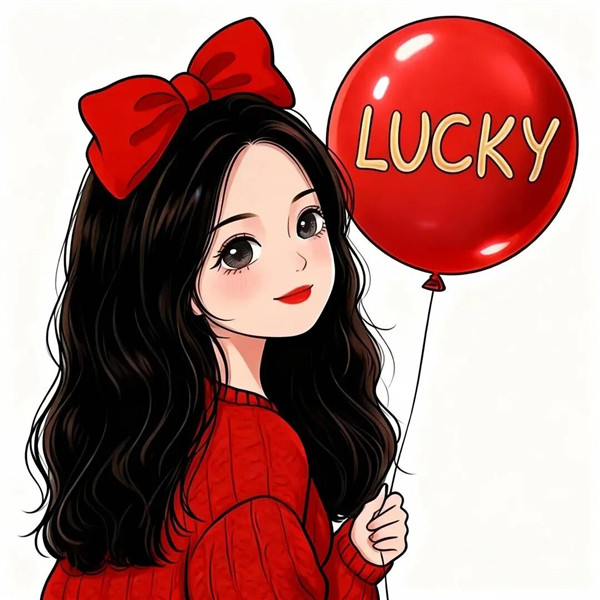 运气越来越好的微信头像2026女