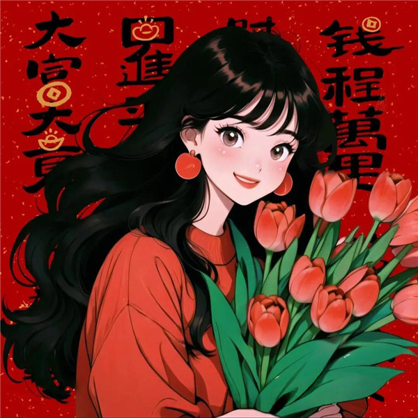 运气越来越好的微信头像2026女