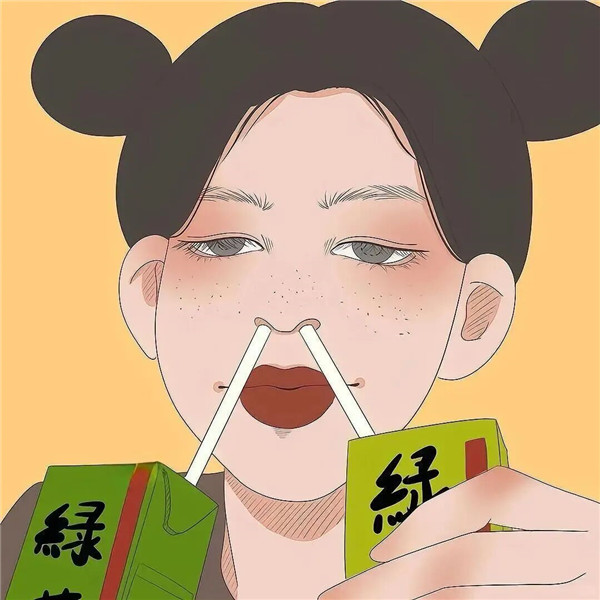 一看就觉得有病的头像