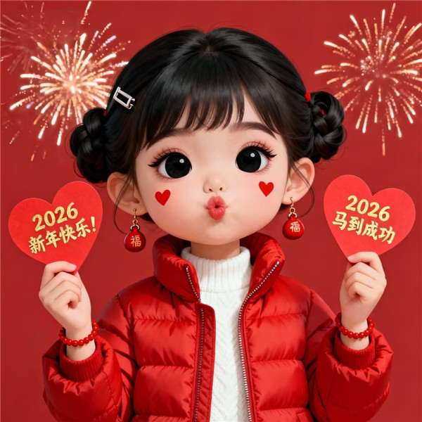 2026年新年快乐头像