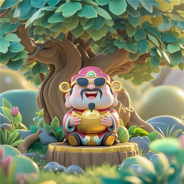 招财聚财的微信头像