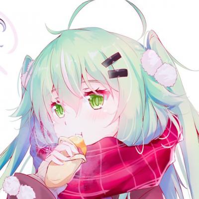 闺蜜可爱萌一对两张动漫头像