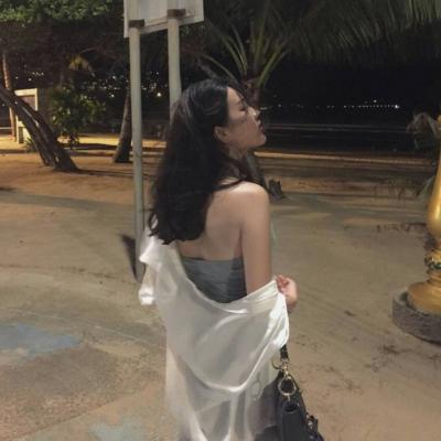 女生背影头像唯美意境
