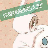 情侣带字一男一女两张卡通头像