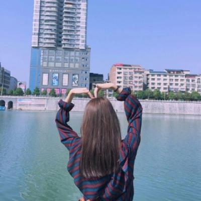 微信女生简单气质背影头像