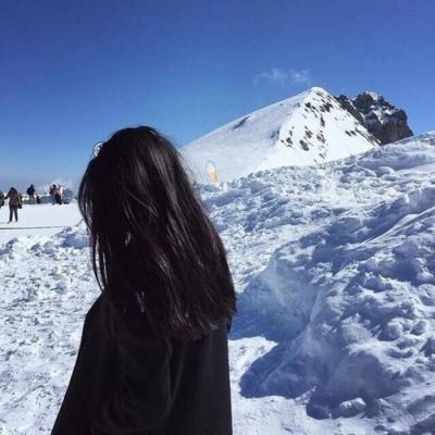 女生背影头像唯美意境