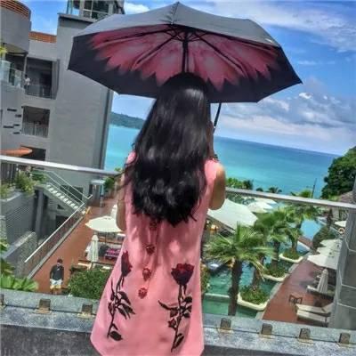 漂亮女生青春时尚微信背影头像