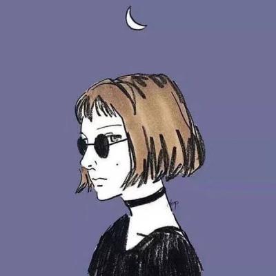 霸气炫酷漫画微信头像女