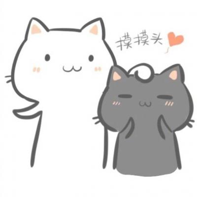 可爱呆萌一人一张卡通情侣头像