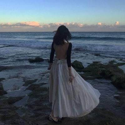 女生背影头像唯美意境