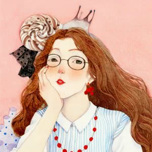女生清新笑起来干净甜美高清头像