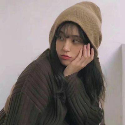 真人时尚可爱女生微信头像