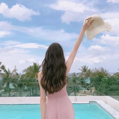 女生小清新唯美背影头像