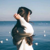 长发女生小清新头像