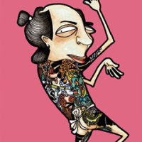 创意搞怪一男一女卡通情头