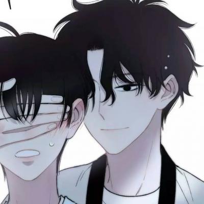 动漫男生基友一对两张高清好看的双人头像