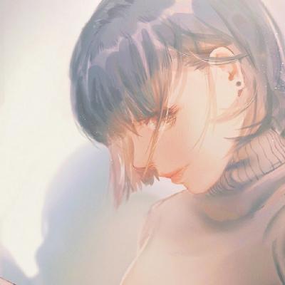 甜美可爱的动漫风格清新女生头像
