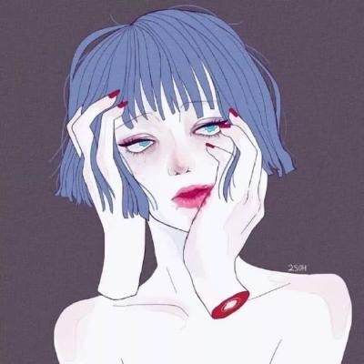 霸气炫酷漫画微信头像女