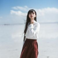 长发女生小清新头像