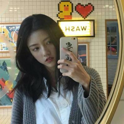 真人时尚可爱女生微信头像