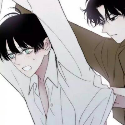 动漫男生基友一对两张高清好看的双人头像