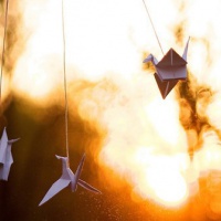 超全清新唯美千纸鹤头像图片