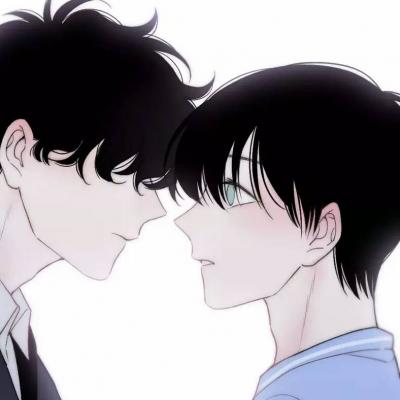 动漫男生基友一对两张高清好看的双人头像