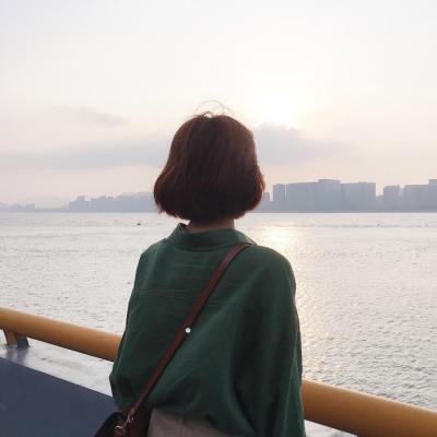女生小清新唯美背影头像