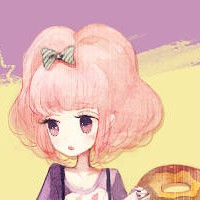 女生萌萌哒可爱卡通QQ头像