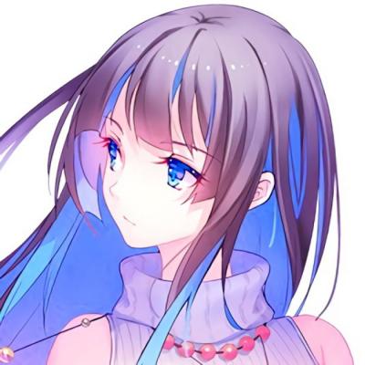 甜美可爱的动漫风格清新女生头像