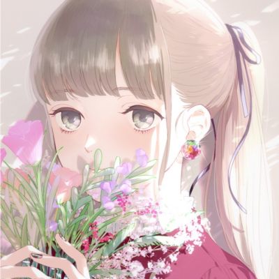 冷酷与帅气并存的女生微信动漫头像