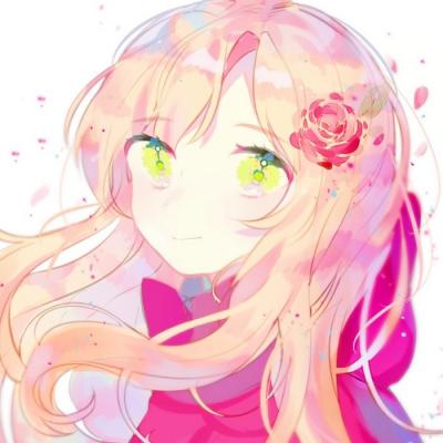 甜美可爱的动漫风格清新女生头像