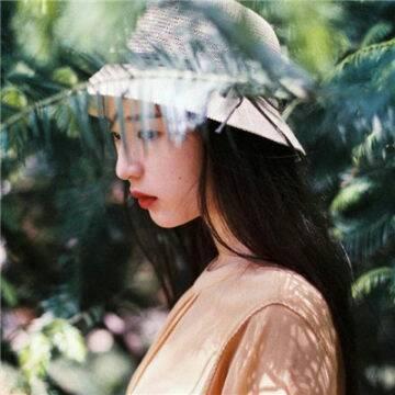 女生唯美意境小清新高清头像