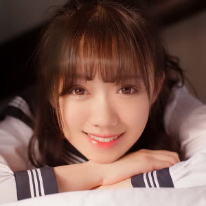 女生清新笑起来干净甜美高清头像