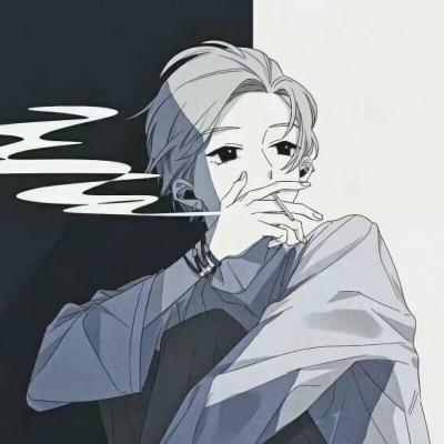 酷到没朋友的超炫动漫风男生微信头像
