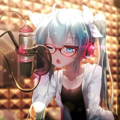二次元炫酷头像少女