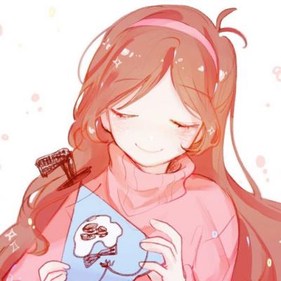 甜美可爱的动漫风格清新女生头像